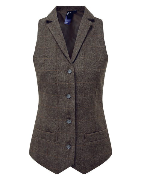 Premier Women's Herringbone Waistcoat