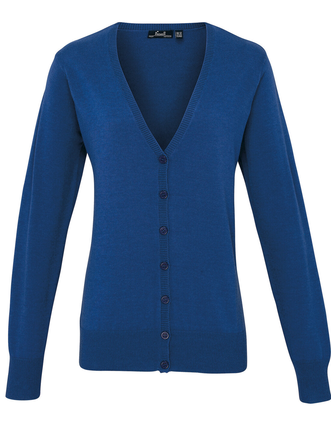 Premier Women's Button-Through Knitted Cardigan