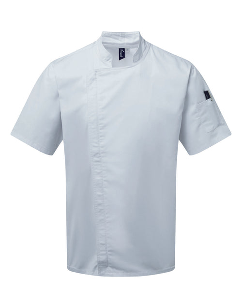 Premier Chef's Zip-Close Short Sleeve Jacket
