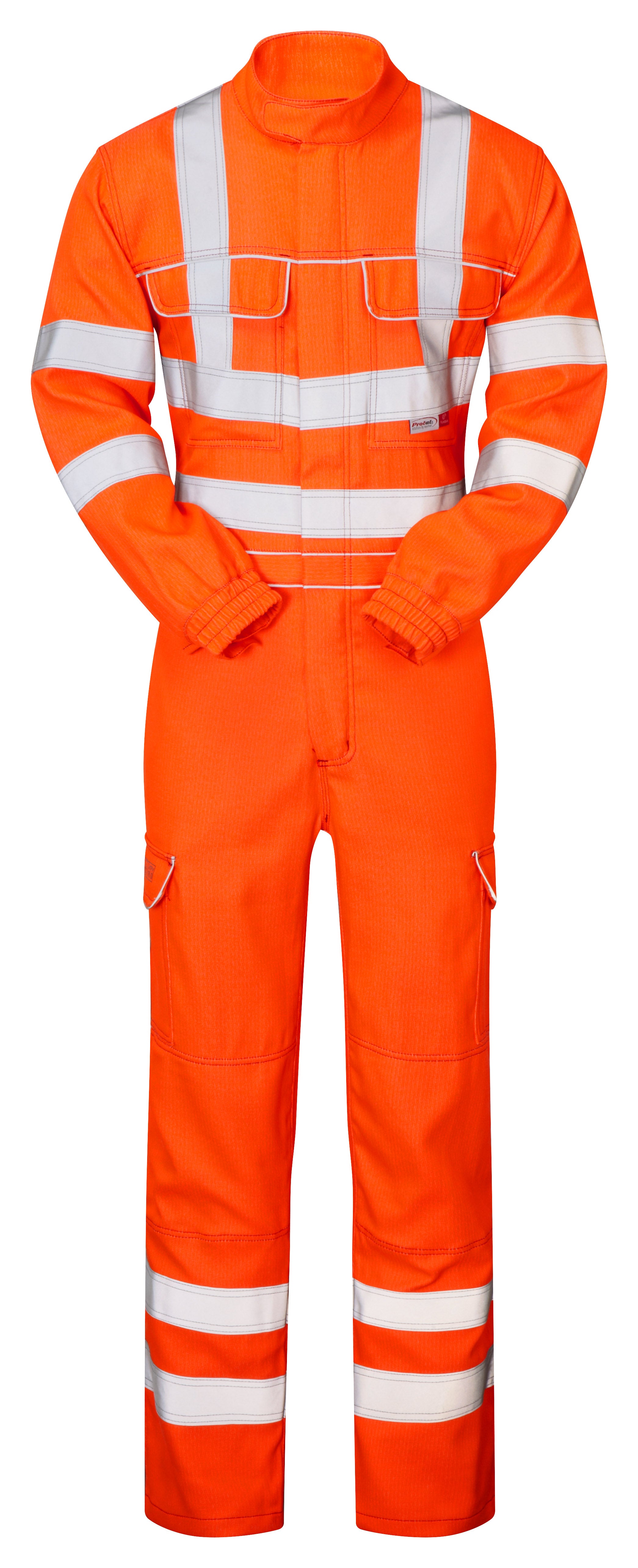 Pulsar Rail Spec Flame Retardant Ast Arc Combat Hi Vis Coverall - PRARC0 Orange
