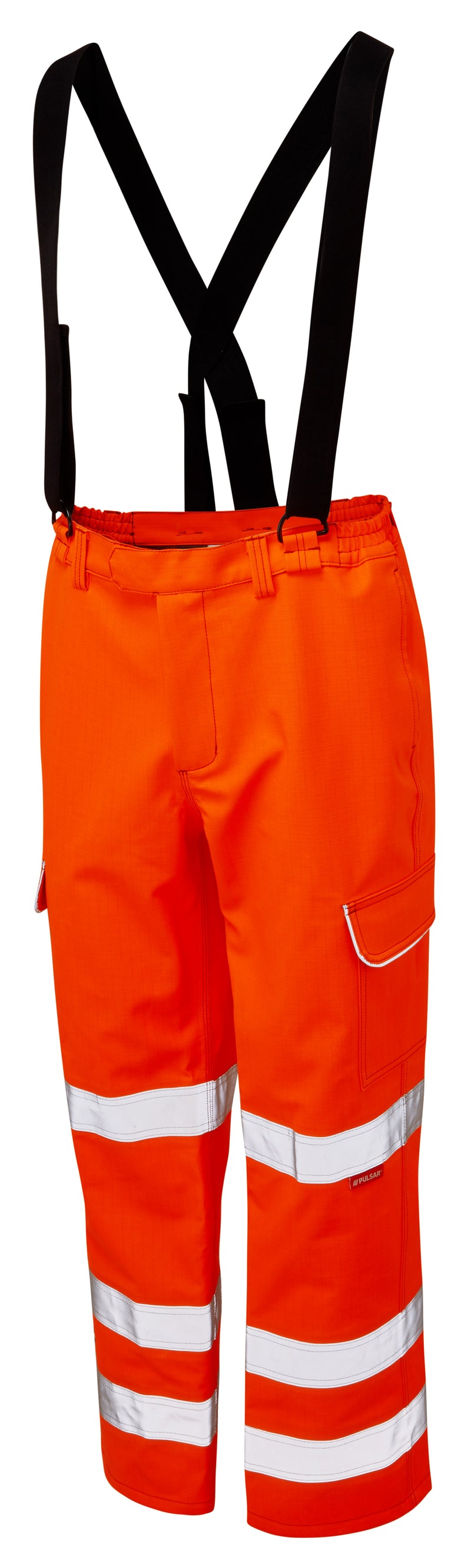 Pulsar Rail Spec Flame Retardant Ast Arc Salopette Bib & Brace - PRARC10 Orange