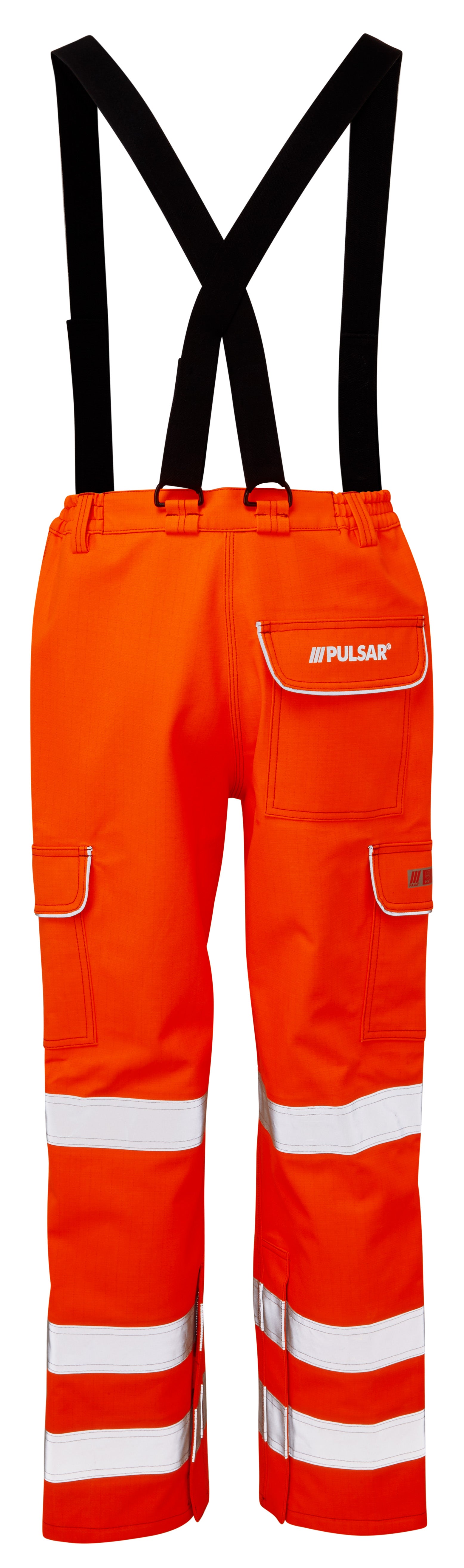 Pulsar Rail Spec Flame Retardant Ast Arc Salopette Bib & Brace - PRARC10 Orange