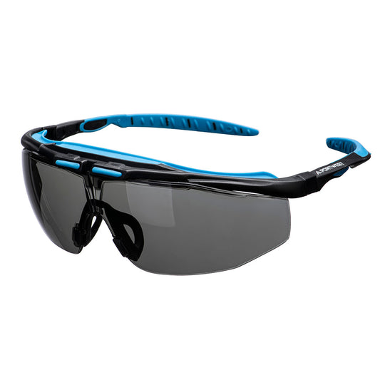 Portwest Top Guard KN Safety Glasses (PS23) with smoke lenses.