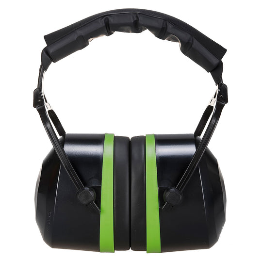 Portwest Top Ear Muff (PS44) in a standard black and red design.