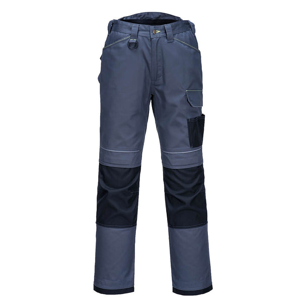 Black/grey Portwest PW3 Lightweight Stretch Trouser