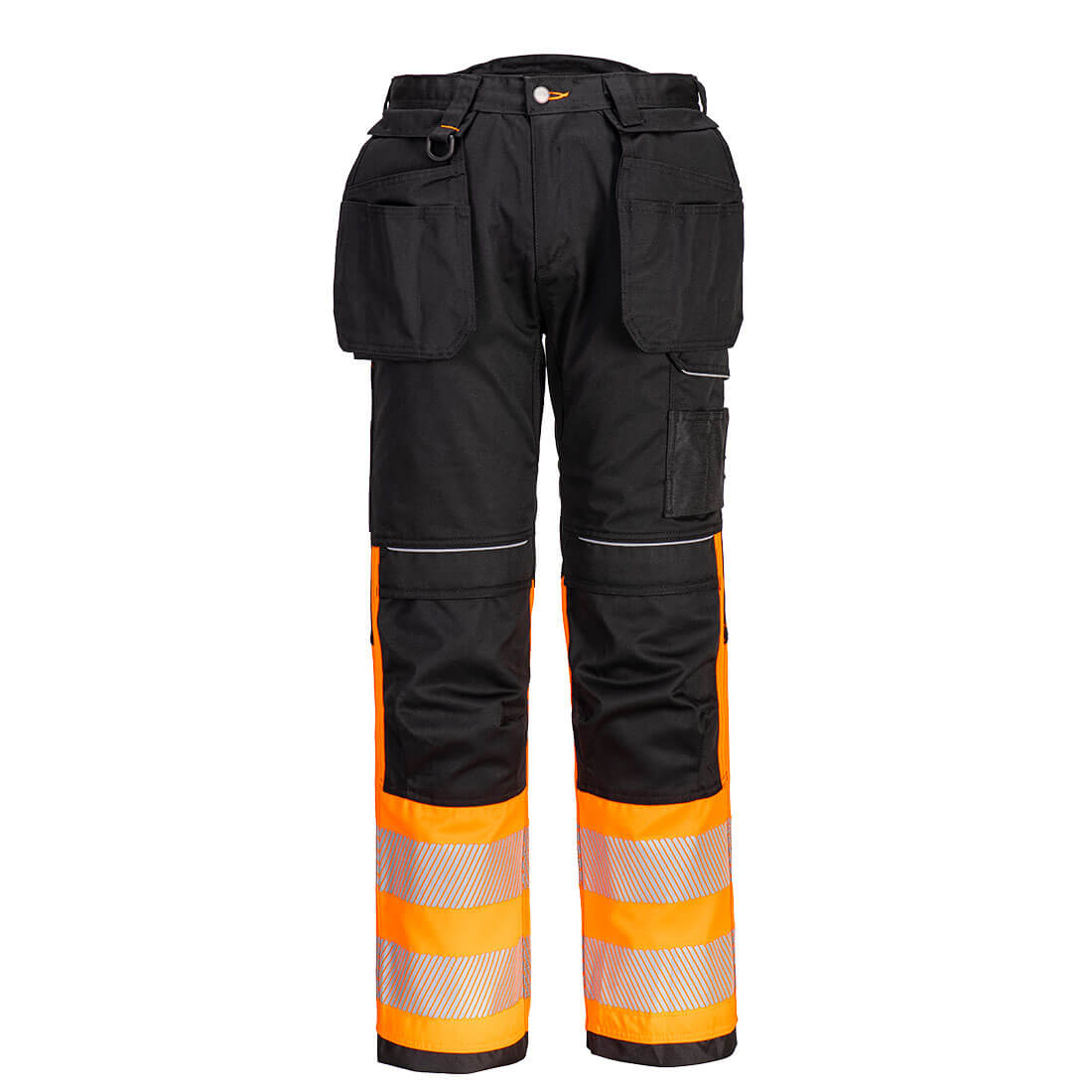 Yellow/black PW3 Hi-Vis Holster Pocket Class 1 Trouser