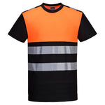 Portwest PW3 Hi-Vis Cotton Comfort Class 1 T-Shirt Short Sleeved - thumbnail 1