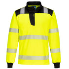 Portwest PW3 Hi-Vis 1/4 Zip Sweatshirt - PW32