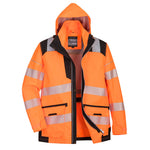 Portwest PW3 Hi-Vis Breathable 5-in-1 Jacket - thumbnail 1