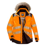 Portwest PW3 Hi-Vis Winter Parka Jacket - thumbnail 1