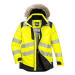 Portwest PW3 Hi-Vis Winter Parka Jacket - thumbnail 2