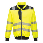 Portwest PW3 Hi-Vis Zip Sweatshirt - thumbnail 2