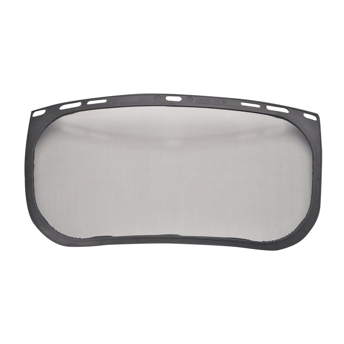 A replacement steel mesh face visor (PW94) for Portwest browguards.