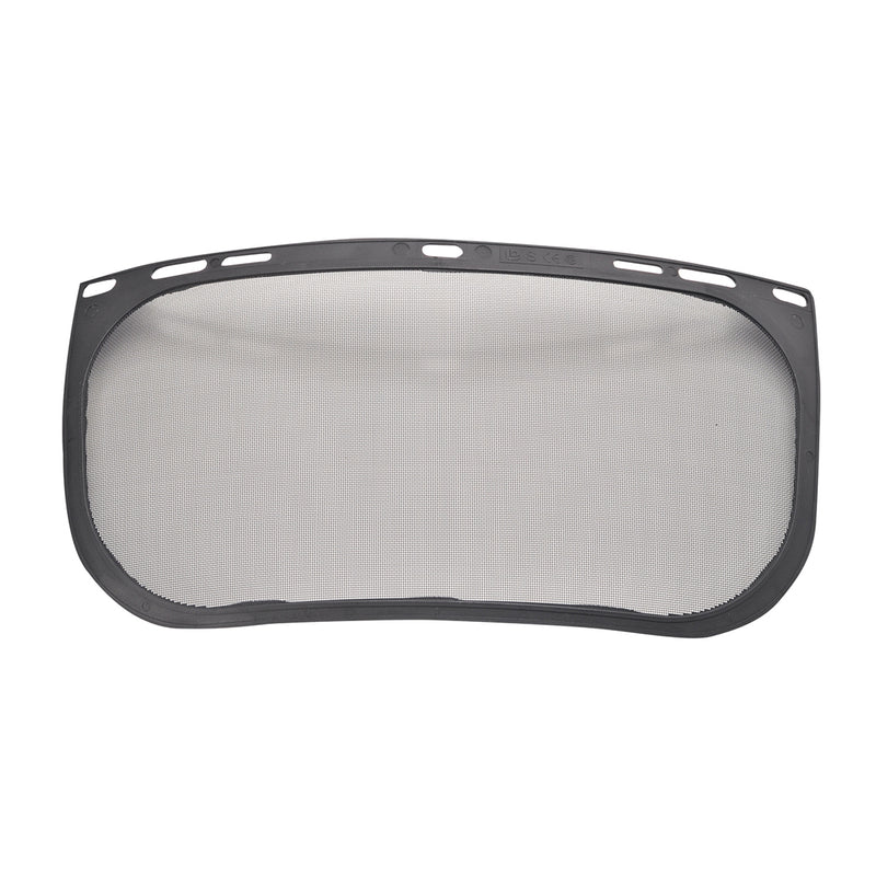 A replacement steel mesh face visor (PW94) for Portwest browguards.
