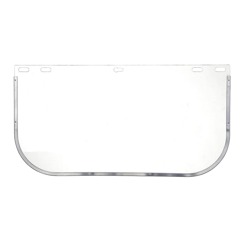 A replacement clear visor (PW99) designed to fit the Portwest Face Shield Plus.