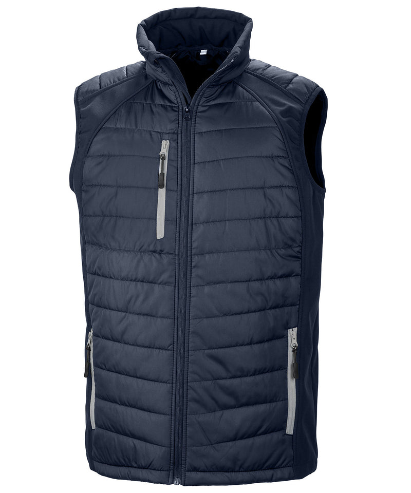 Result Compass Padded Softshell Gilet - R238
