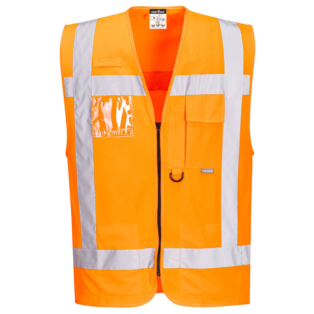 Portwest RWS Hi-Vis Executive Vest in orange colour