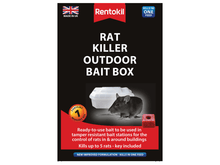 Rentokil Rat Killer Outdoor Bait Box