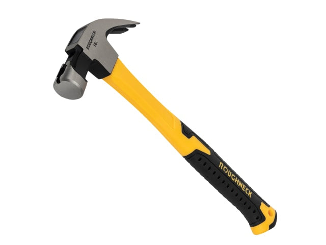Roughneck Claw Hammer, Fibreglass Shaft 454g (16oz) 