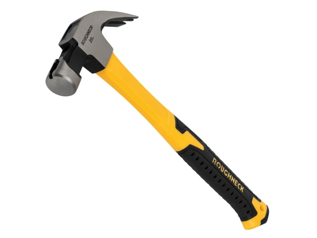 Roughneck Claw Hammer, Fibreglass Shaft 567g (20oz)