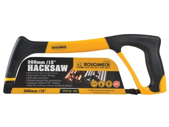 Roughneck R12H Heavy-Duty Hacksaw 300mm (12in)