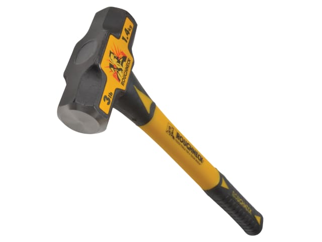 Roughneck Mini Sledge Hammer, Fibreglass Handle 1.4kg (3 lb)