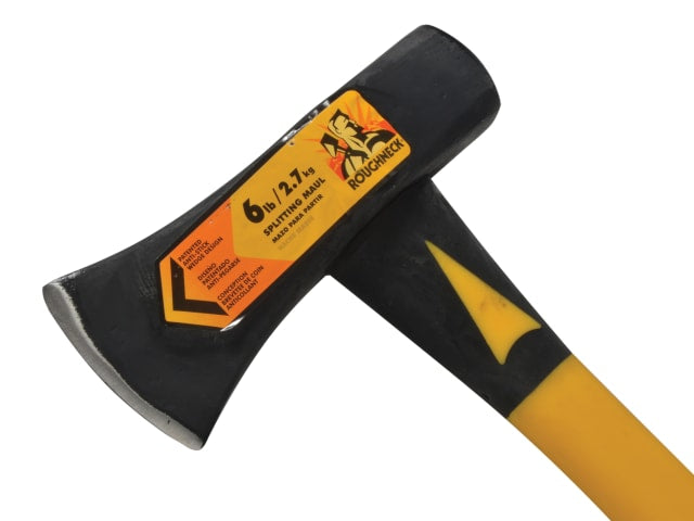 Roughneck Splitting Maul Fibreglass Handle 2.7kg/6lbs