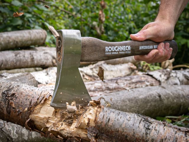 Roughneck FSC® American Hickory Hatchet Hand Axe 600g