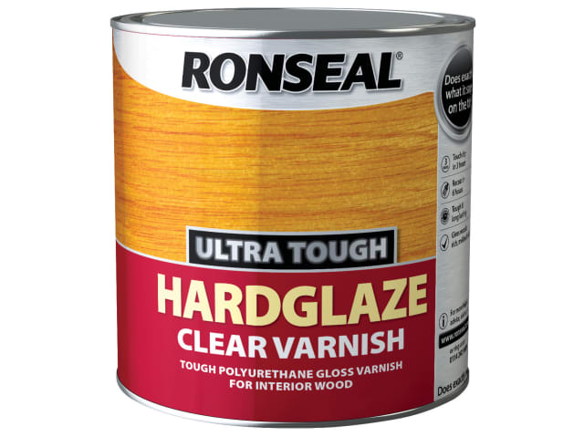 Ronseal Ultra Tough Internal Clear Gloss Varnish 750ml