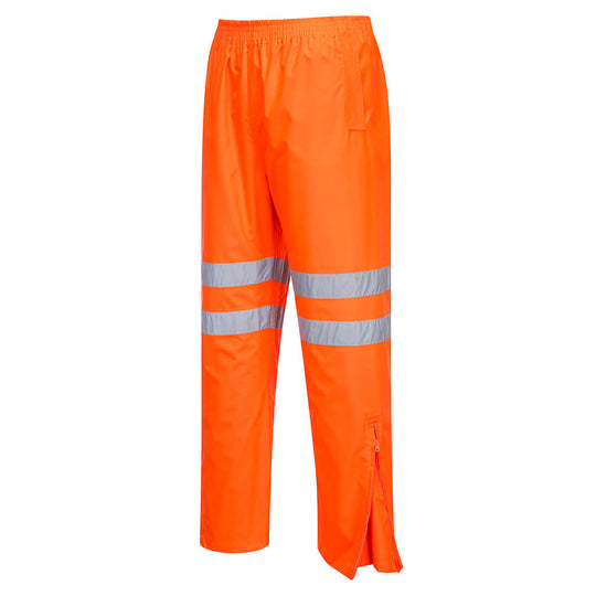 Orange Portwest Hi-Vis Poly-Cotton Service Trouser