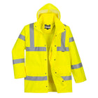 Portwest Hi-Vis Breathable Rain Traffic Jacket - Rail Spec RIS TOM