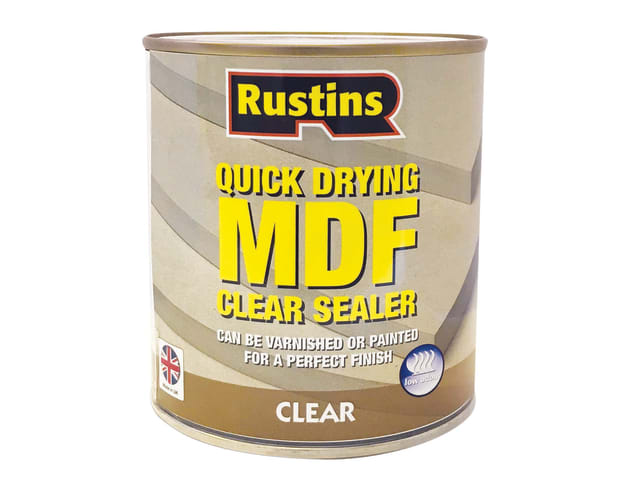 Rustins Quick Dry MDF Sealer Clear 500ml
