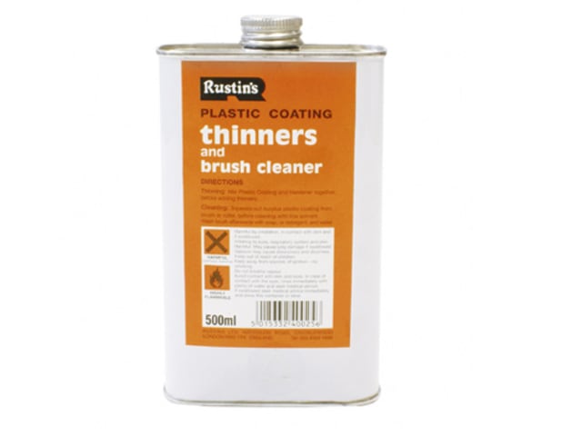 Rustins Plastic Coating Thinners 250ml