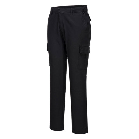 Black Portwest Stretch Slim Combat Trouser for a modern, active fit.