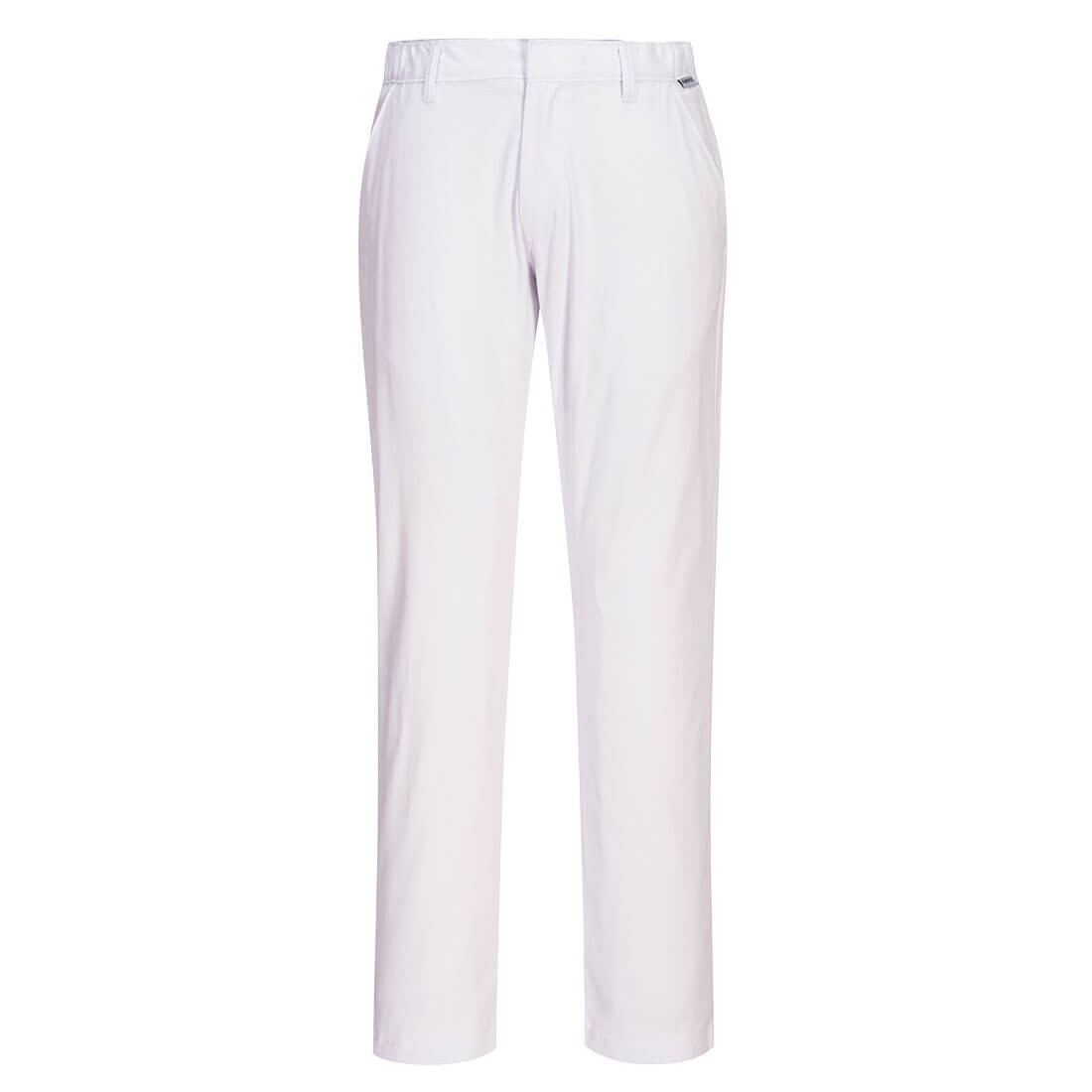 Portwest Stretch Slim Chino Trouser S232 in white.