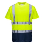 Portwest Hi-Vis Contrast T-Shirt Short Sleeved - thumbnail 3