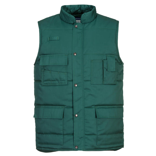 Portwest Shetland Bodywarmer in Bottle Green