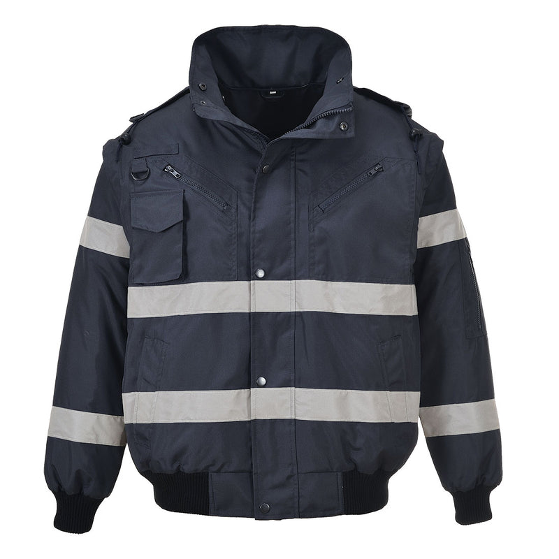 Portwest Iona 3-in-1 Bomber Jacket in Navy