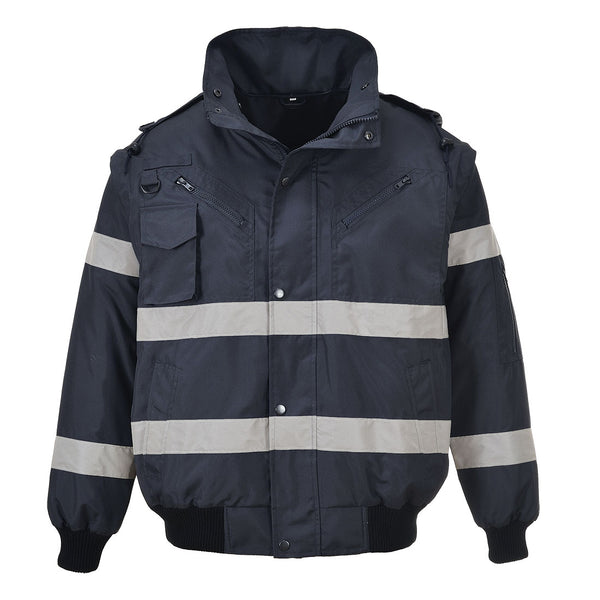 Portwest Iona 3-in-1 Bomber Jacket in Navy
