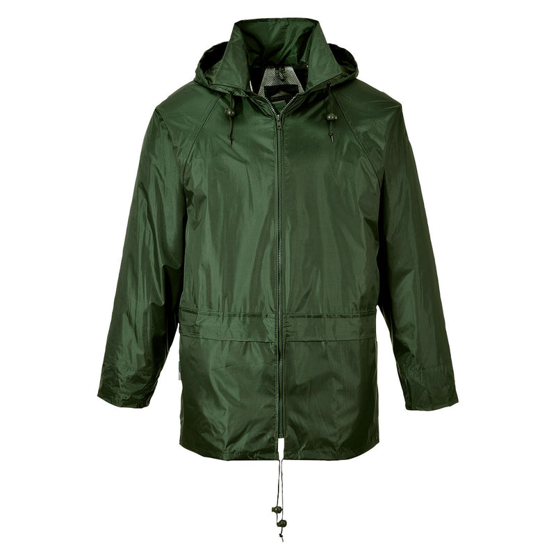 Portwest Classic Rain Jacket in Olive Green