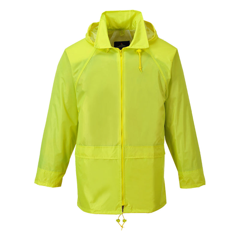 Portwest Classic Rain Jacket in Yellow