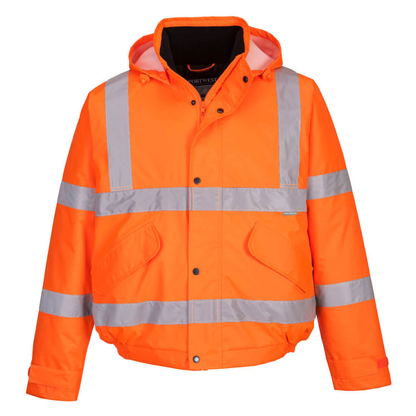 Printed Hi-Vis Bomber/Traffic Jacket