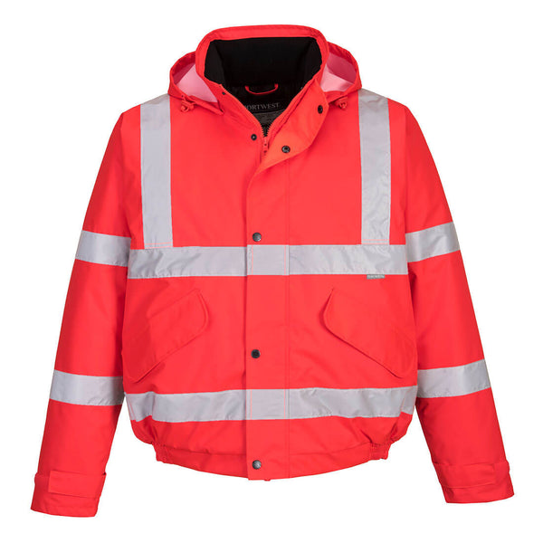 Printed Hi-Vis Bomber/Traffic Jacket