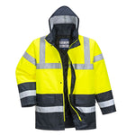 Portwest Hi-Vis Contrast Winter Traffic Jacket - thumbnail 3