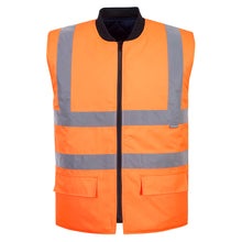 Portwest Hi-Vis Reversible Bodywarmer