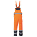 Portwest Hi-Vis Contrast Winter Bib and Brace - thumbnail 1