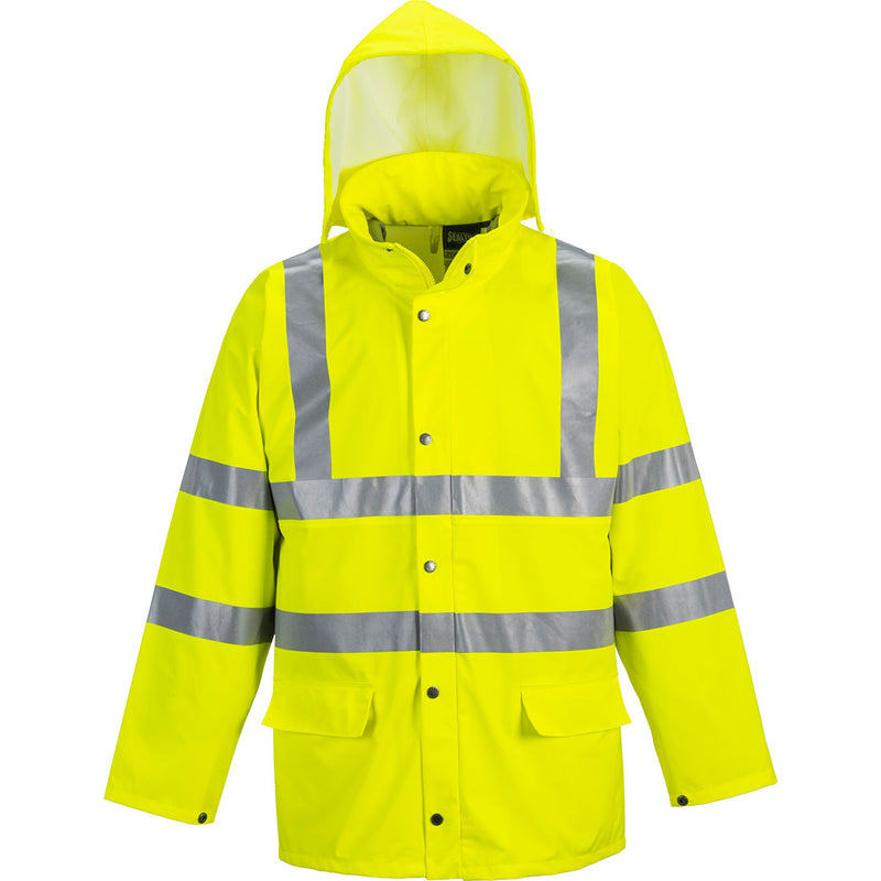 Portwest Sealtex Ultra Hi-Vis Rain Jacket in Yellow