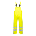 Portwest Sealtex Ultra Hi-Vis Rain Bib and Brace - thumbnail 2