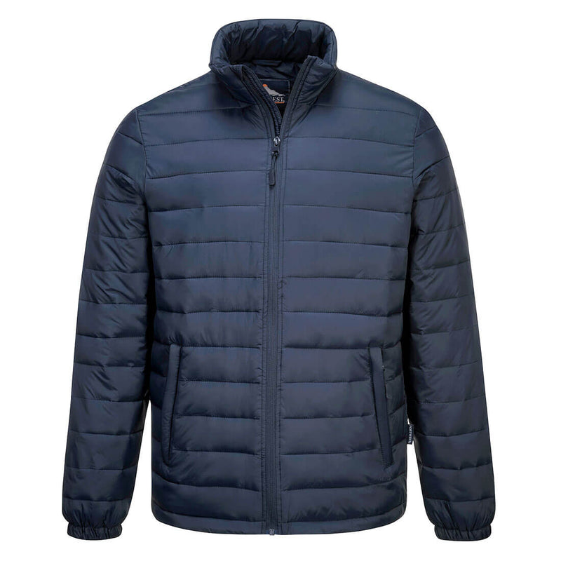 Navy Portwest Aspen Baffle Jacket S543 featuring lightweight warmth and modern design