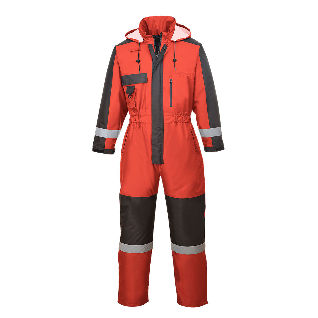 Portwest Winter Coverall S585 in Red color